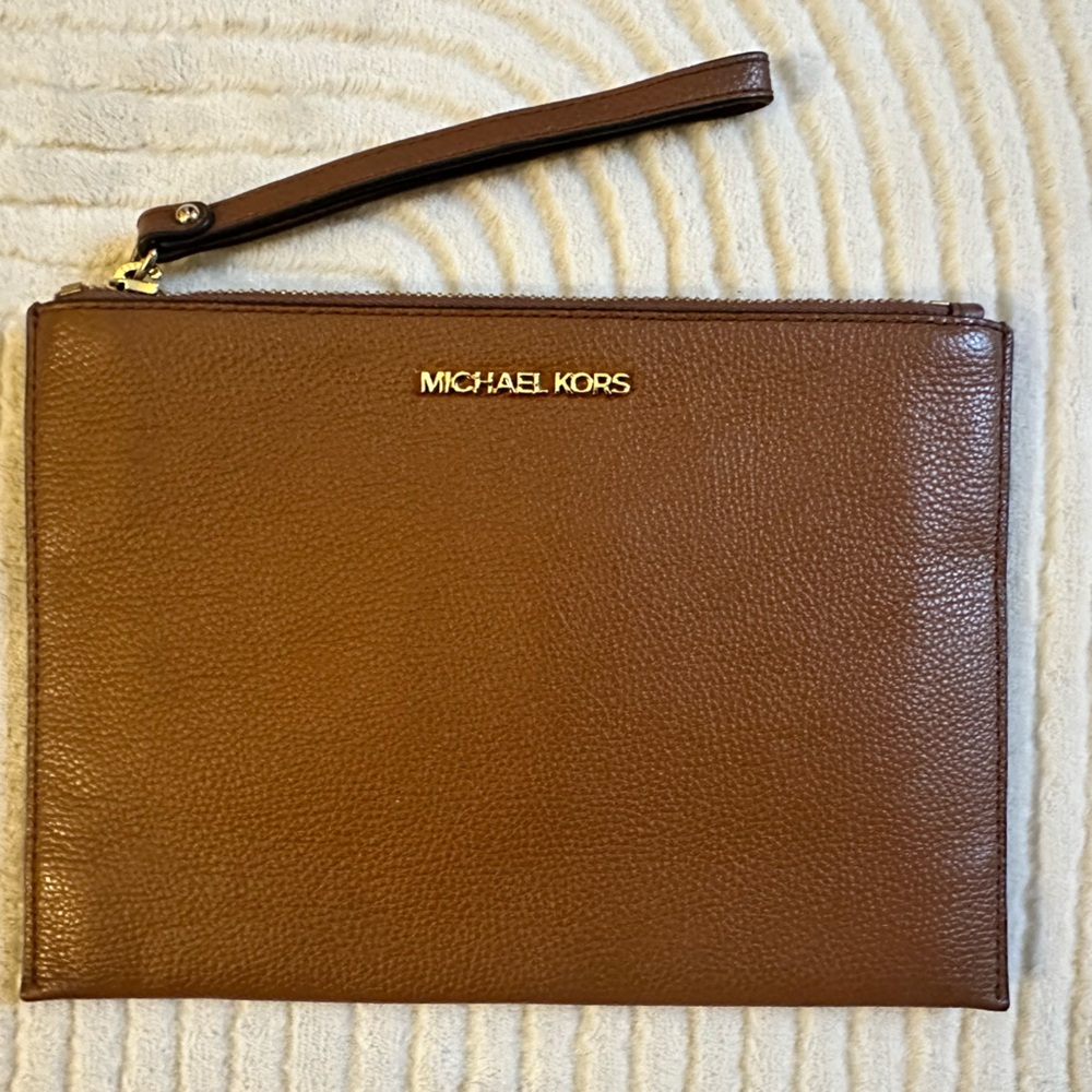Michael Kors wristlet purse.